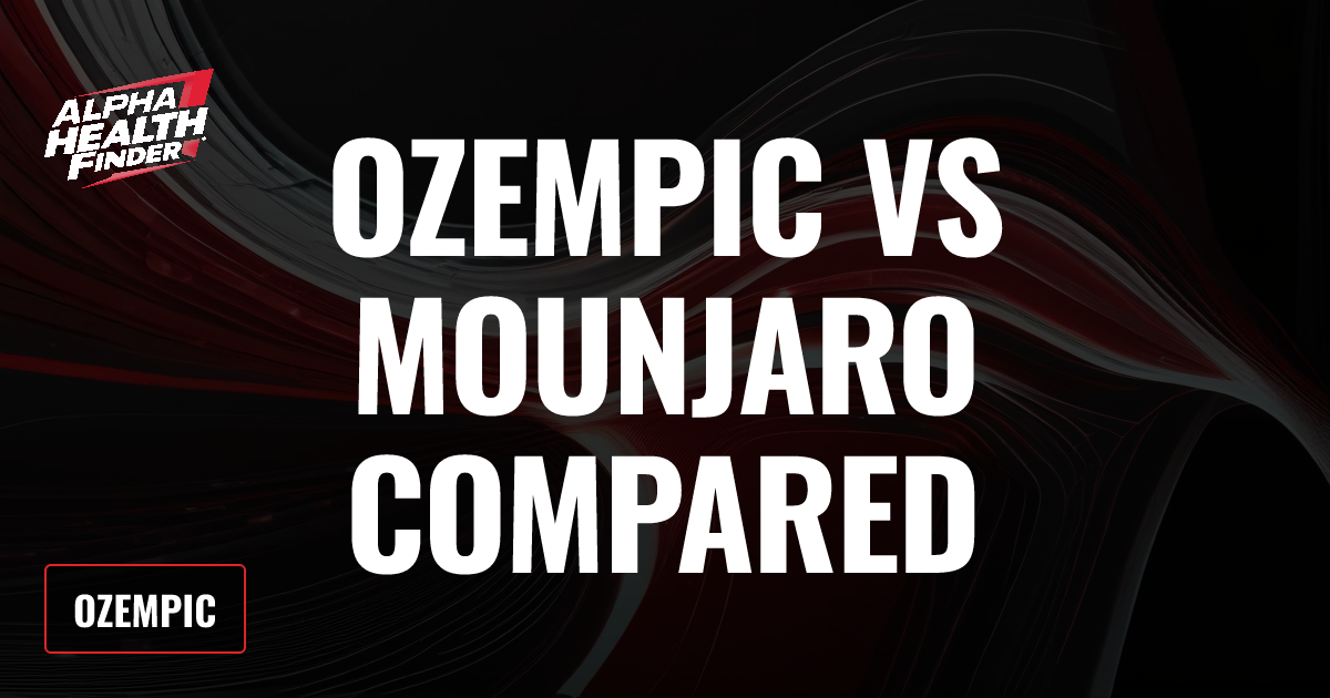 Ozempic vs Mounjaro Compared