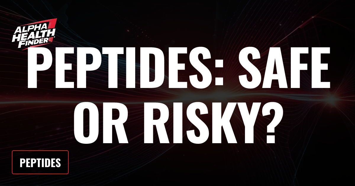 Peptides: Safe or Risky?