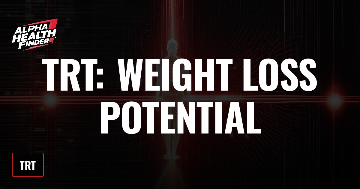 TRT: Weight Loss Potential